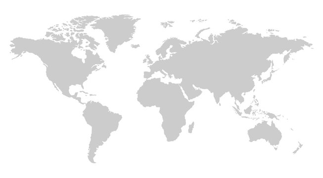 Detail Transparent Map Of The World Nomer 7