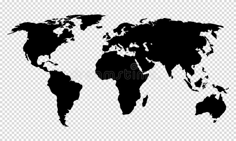 Detail Transparent Map Of The World Nomer 9
