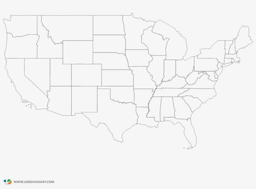 Detail Transparent Map Of Usa Nomer 12