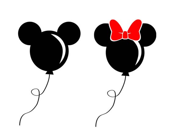 Detail Transparent Mickey Balloon Clipart Nomer 51