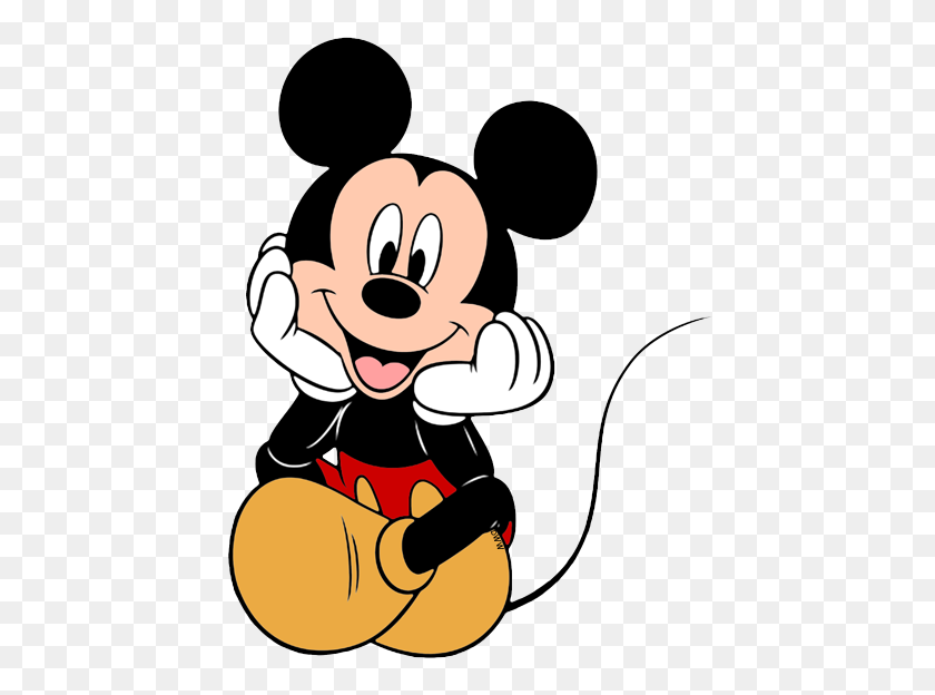 Detail Transparent Mickey Mouse Nomer 26