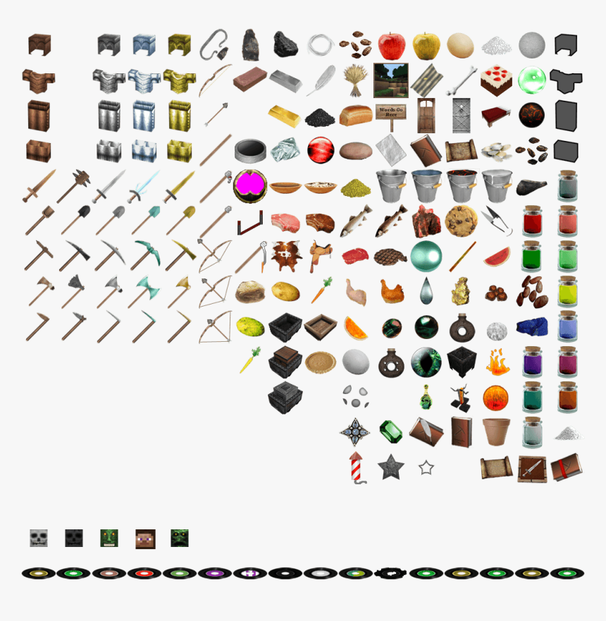 Detail Transparent Minecraft Items Nomer 48