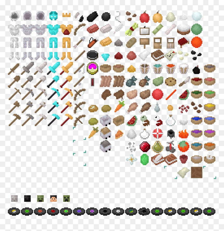 Detail Transparent Minecraft Stuff Nomer 30