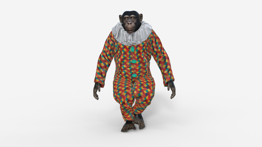 Detail Transparent Monkey Nomer 23