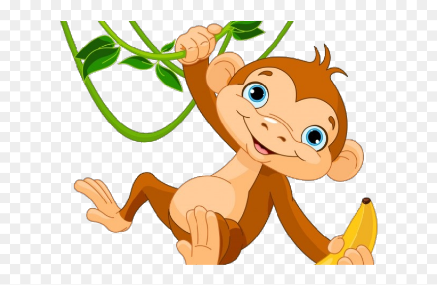 Detail Transparent Monkey Clipart Nomer 12