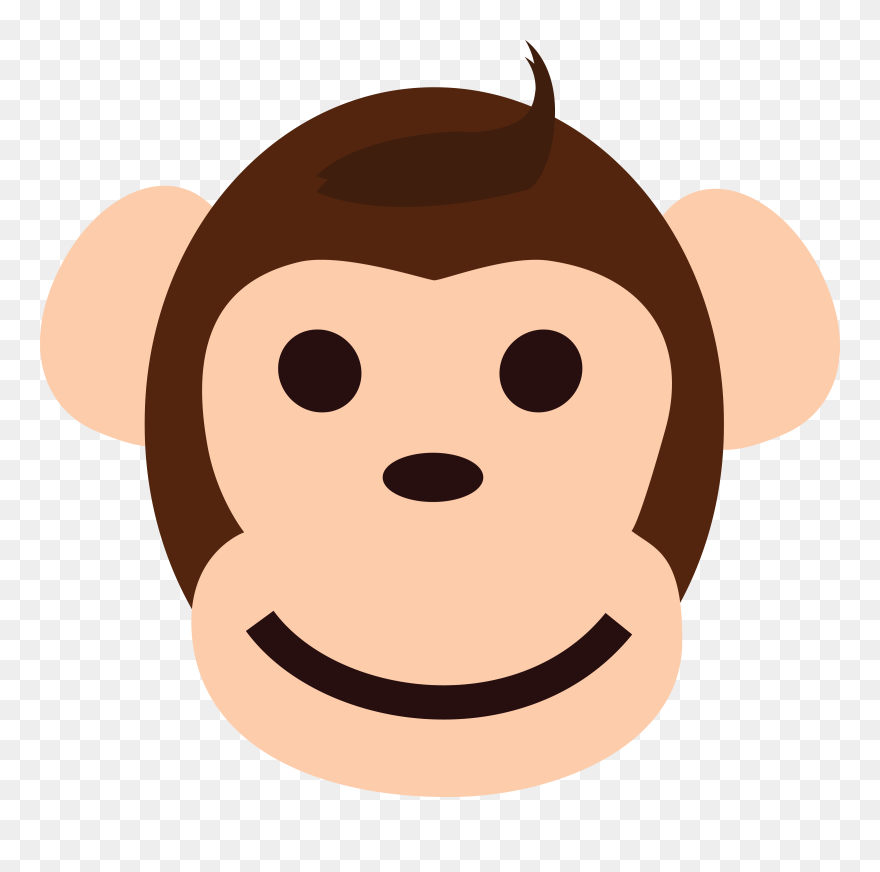 Detail Transparent Monkey Clipart Nomer 29