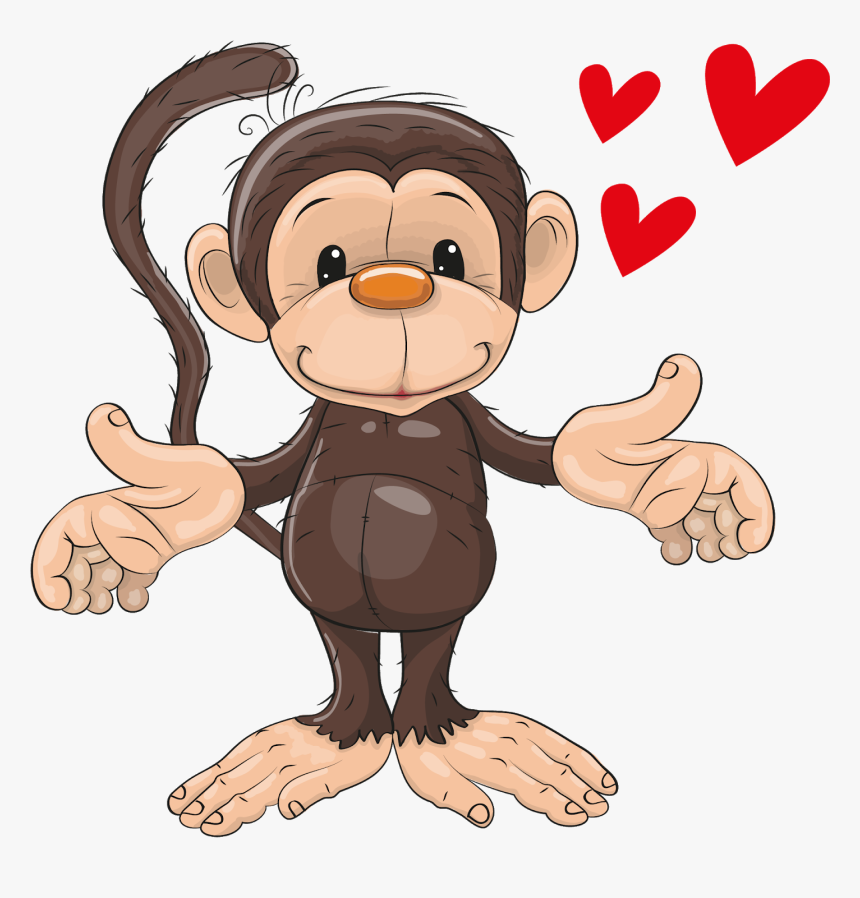 Detail Transparent Monkey Clipart Nomer 37