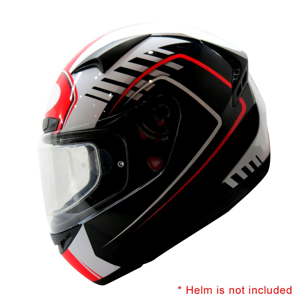 Detail Transparent Motorcycle Helmet Nomer 38