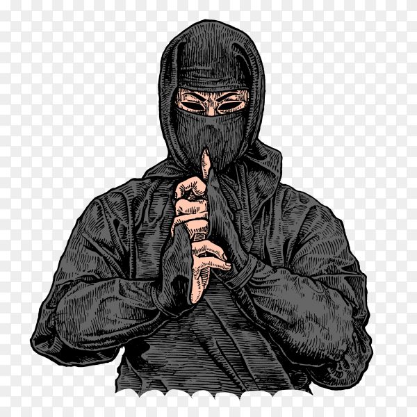 Detail Transparent Ninja Nomer 36