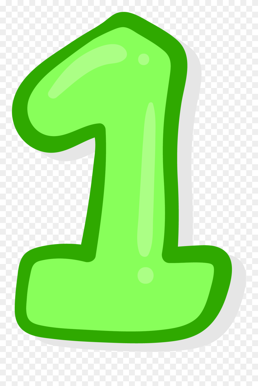 Detail Transparent Number 1 Nomer 17
