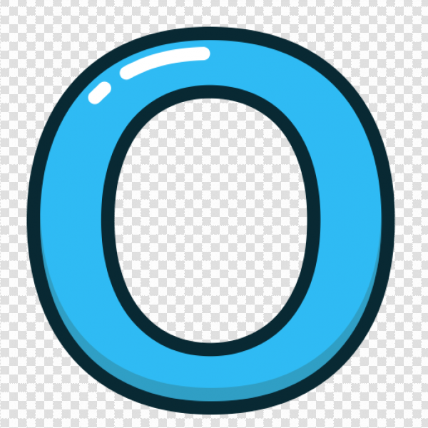 Detail Transparent O Nomer 2
