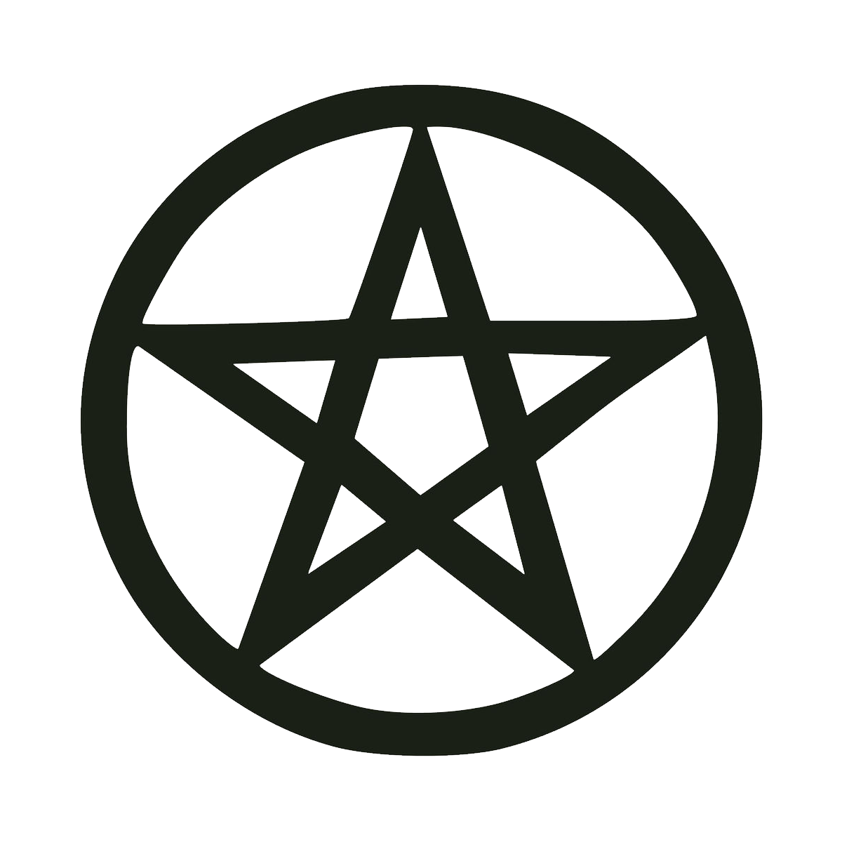 Detail Transparent Pentacle Nomer 6