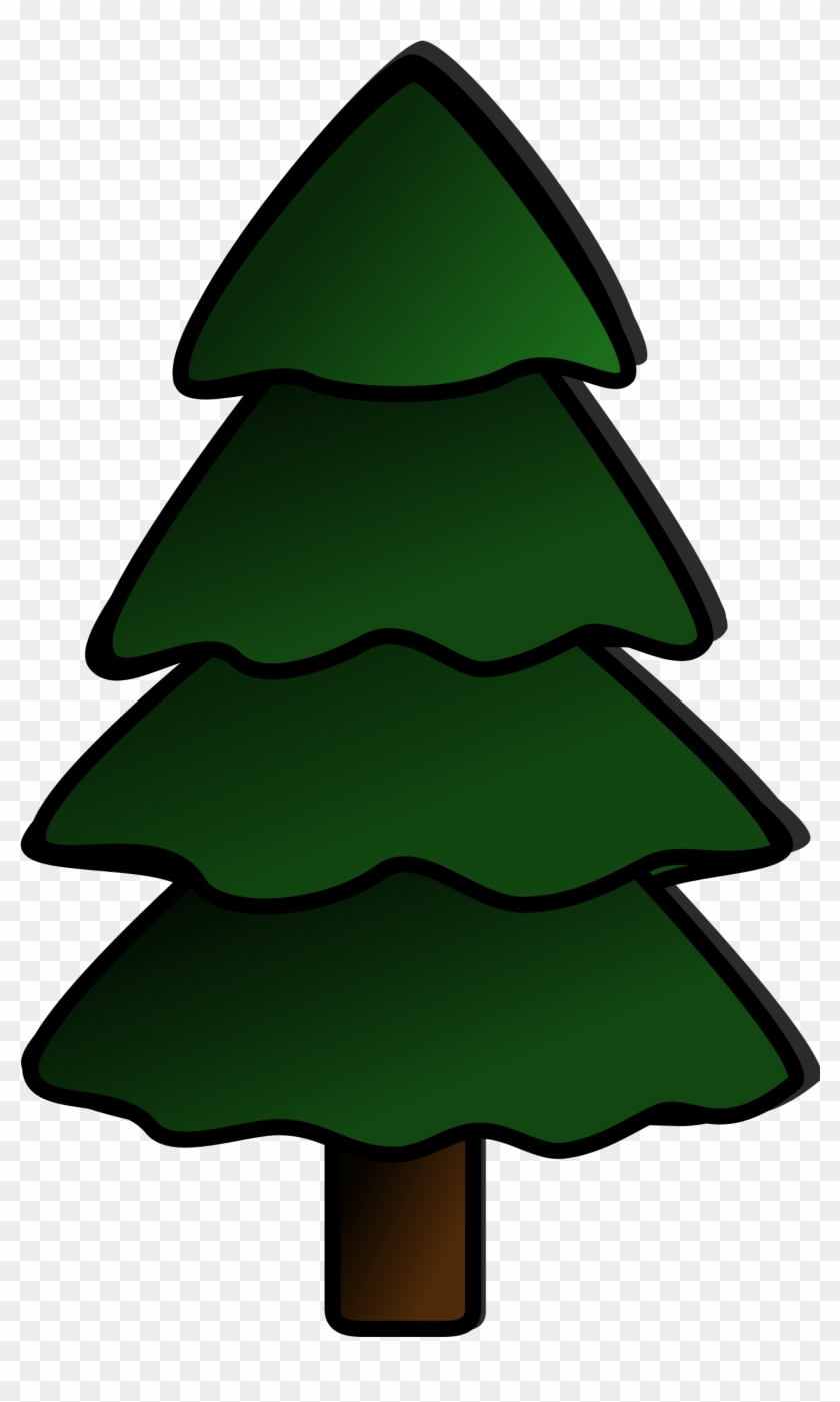 Detail Transparent Pine Tree Clipart Nomer 40