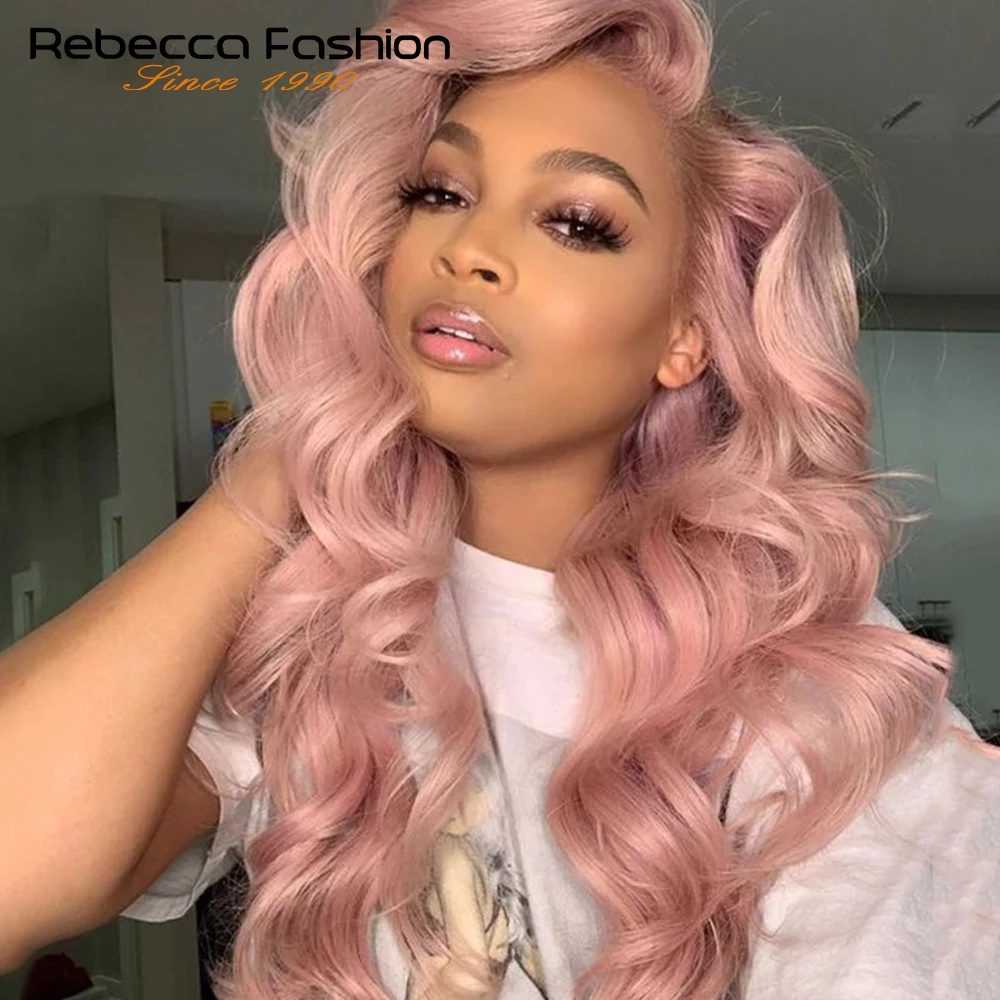 Detail Transparent Pink Wig Nomer 45