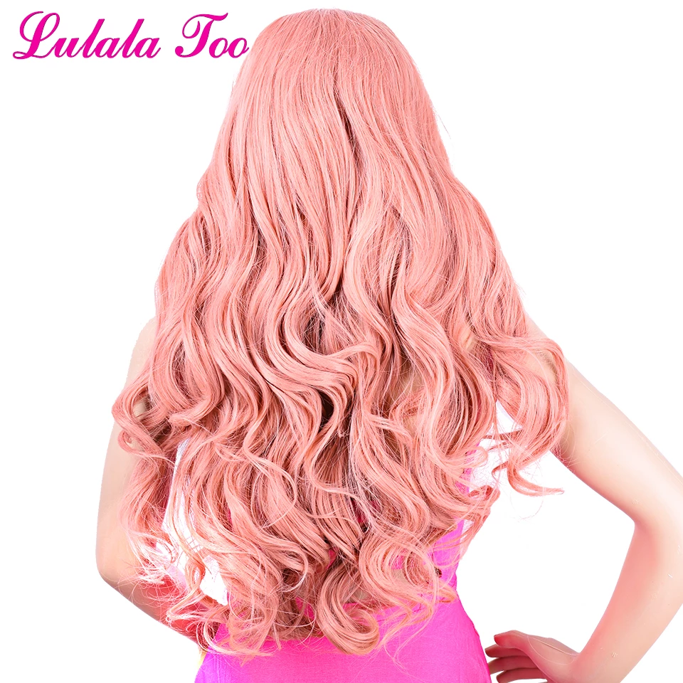 Detail Transparent Pink Wig Nomer 52