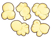 Detail Transparent Popcorn Kernel Clipart Nomer 39