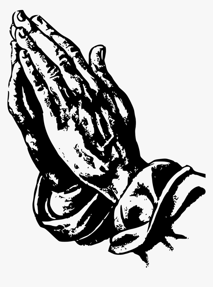 Detail Transparent Praying Hands Nomer 16