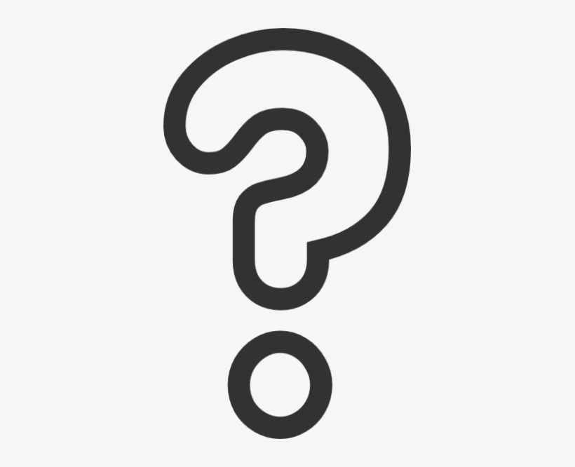 Detail Transparent Question Marks Nomer 10