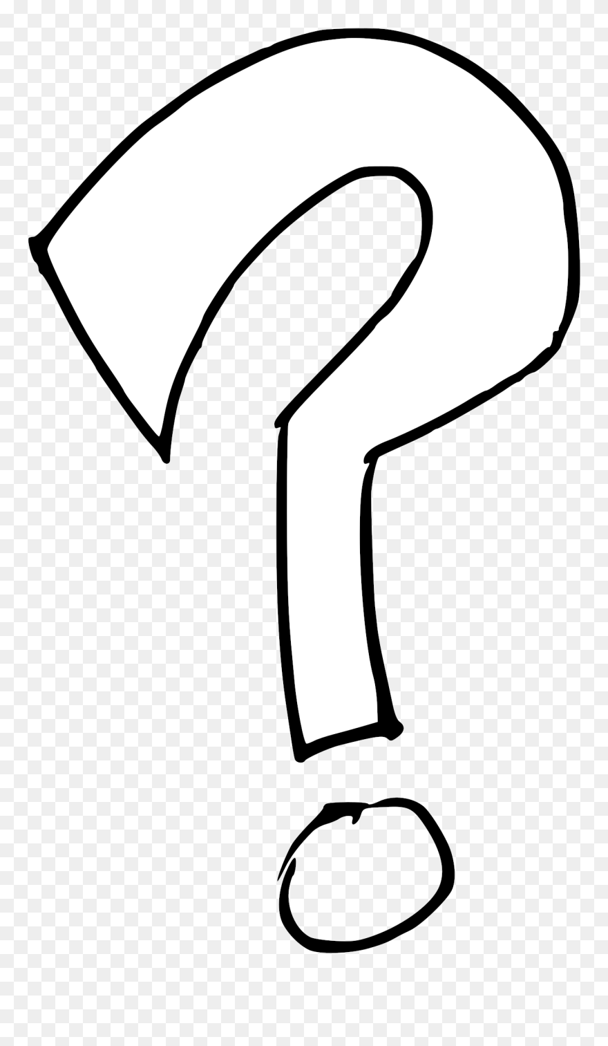 Detail Transparent Question Marks Nomer 11