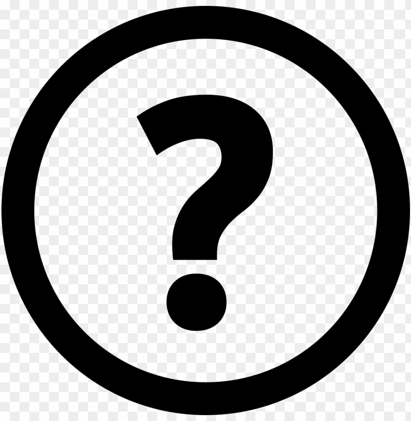 Detail Transparent Question Marks Nomer 20