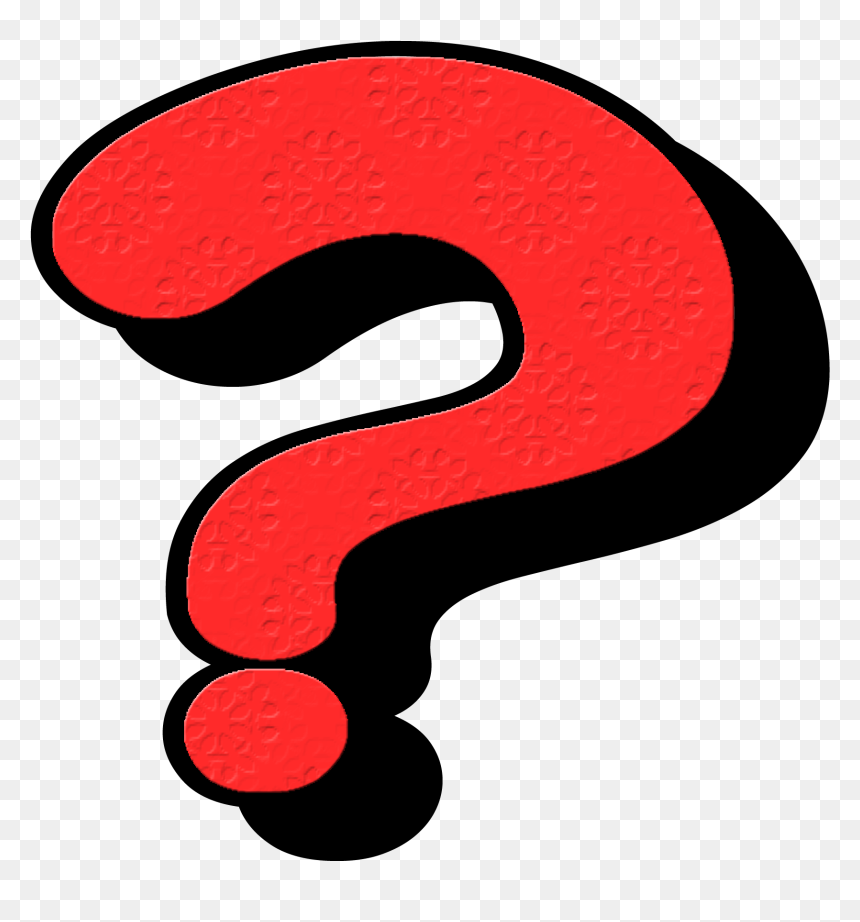 Detail Transparent Question Marks Nomer 23