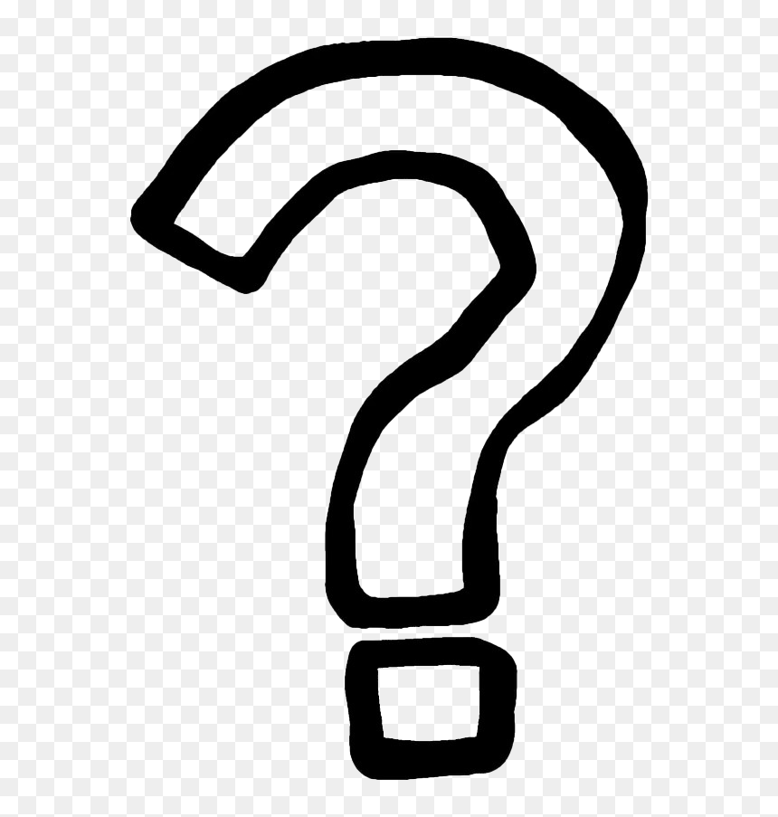 Detail Transparent Question Marks Nomer 35