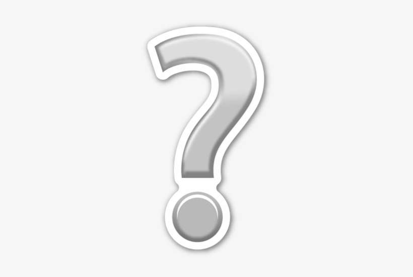 Detail Transparent Question Marks Nomer 36