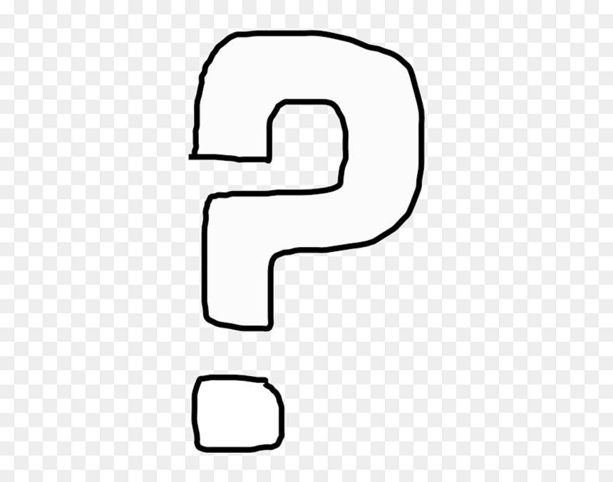 Detail Transparent Question Marks Nomer 43