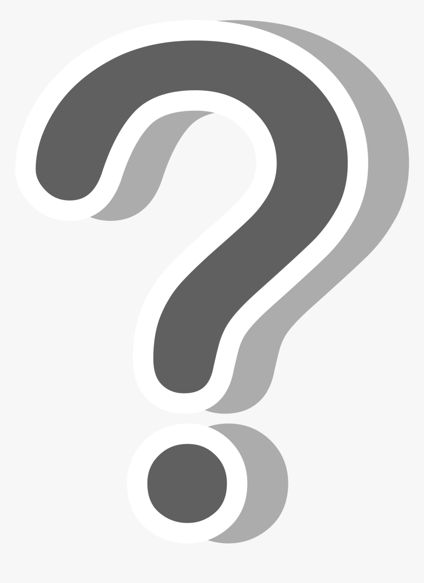 Detail Transparent Question Marks Nomer 44