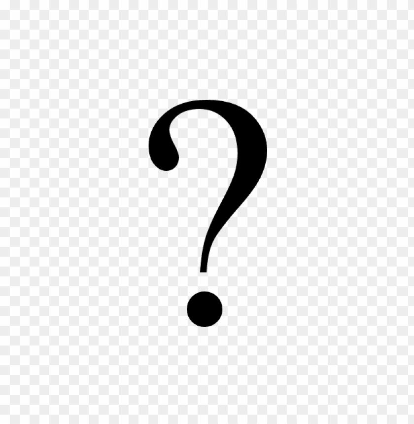 Detail Transparent Question Marks Nomer 53
