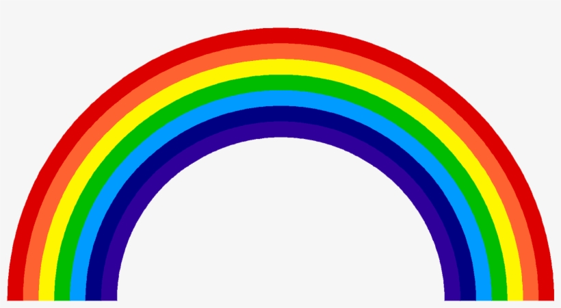 Detail Transparent Rainbow Image Nomer 7