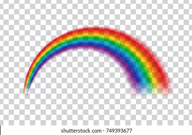 Detail Transparent Rainbow Image Nomer 19