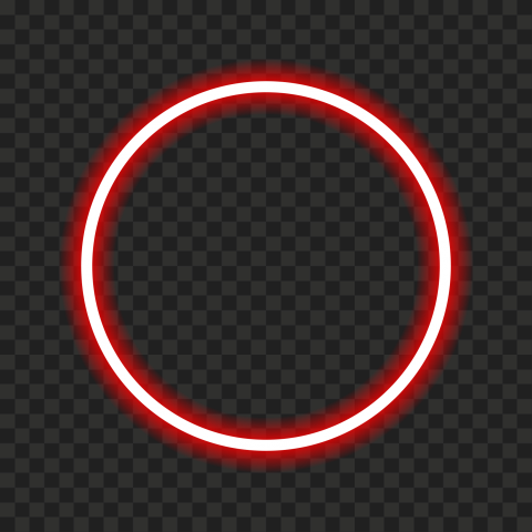 Detail Transparent Red Circle Nomer 12
