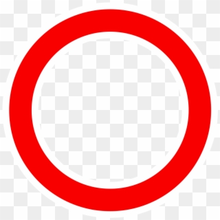 Detail Transparent Red Circle Nomer 44