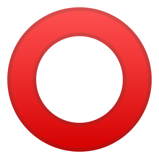Detail Transparent Red Circle Nomer 46