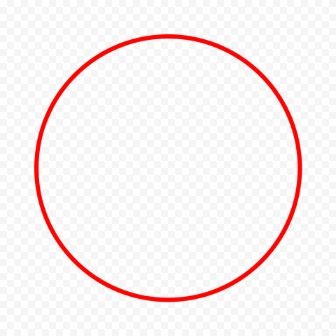 Detail Transparent Red Circle Nomer 6