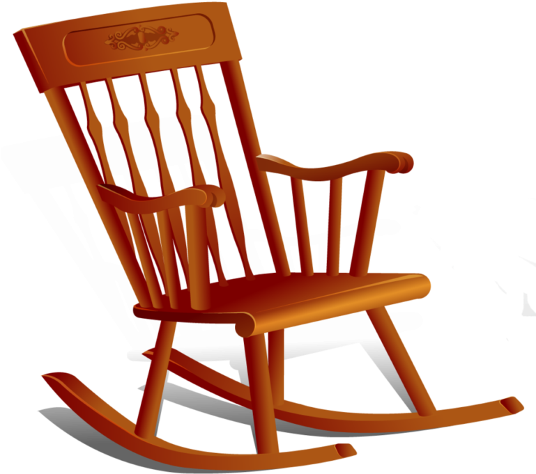 Detail Transparent Rocking Chair Image Nomer 6