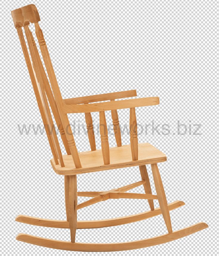 Detail Transparent Rocking Chair Image Nomer 9