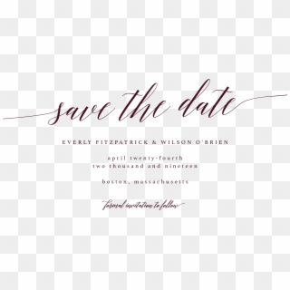 Detail Transparent Save The Date Png Nomer 34