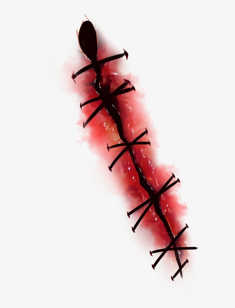 Detail Transparent Scars Nomer 7