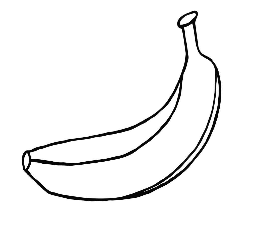 Banane Zeichnen Bleistift - KibrisPDR