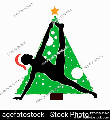 Detail Christmas Yoga Poses Nomer 6