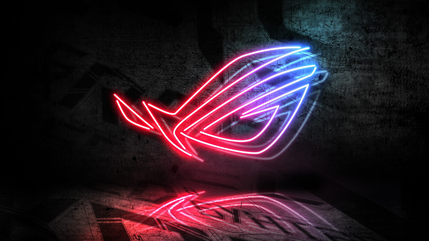 Download Logo As Rog 1366x768 - KibrisPDR