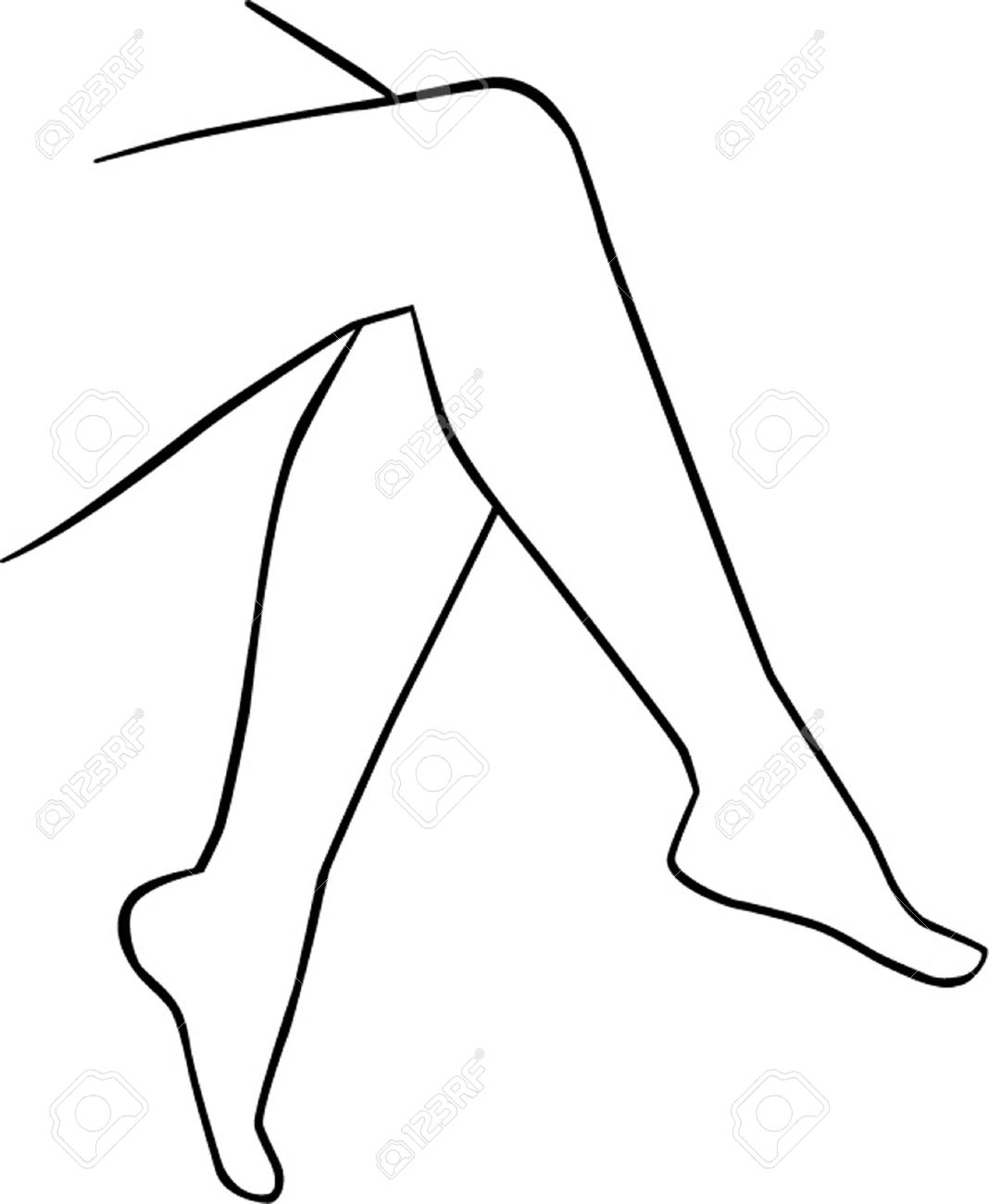 Detail Leg Clipart Nomer 6