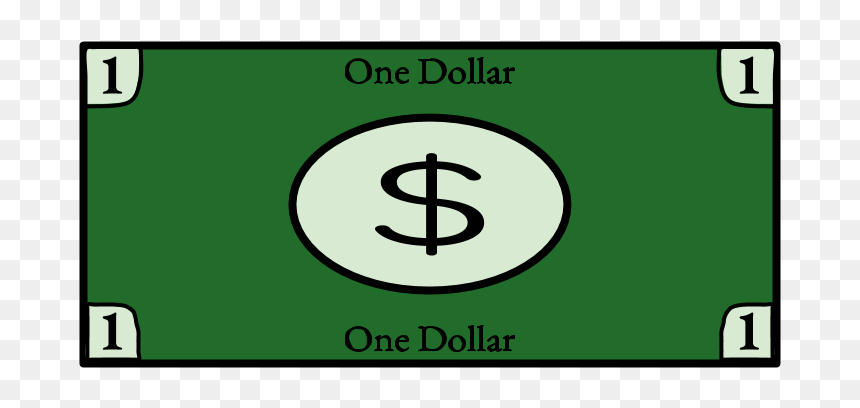 One Dollar Bill Hd - KibrisPDR