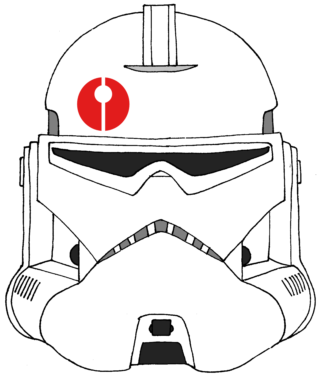 Detail Star Wars Helm Zeichnen Nomer 12