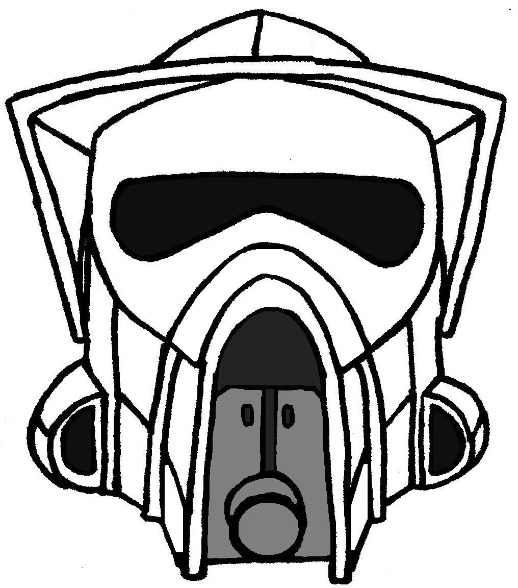 Detail Star Wars Helm Zeichnen Nomer 17