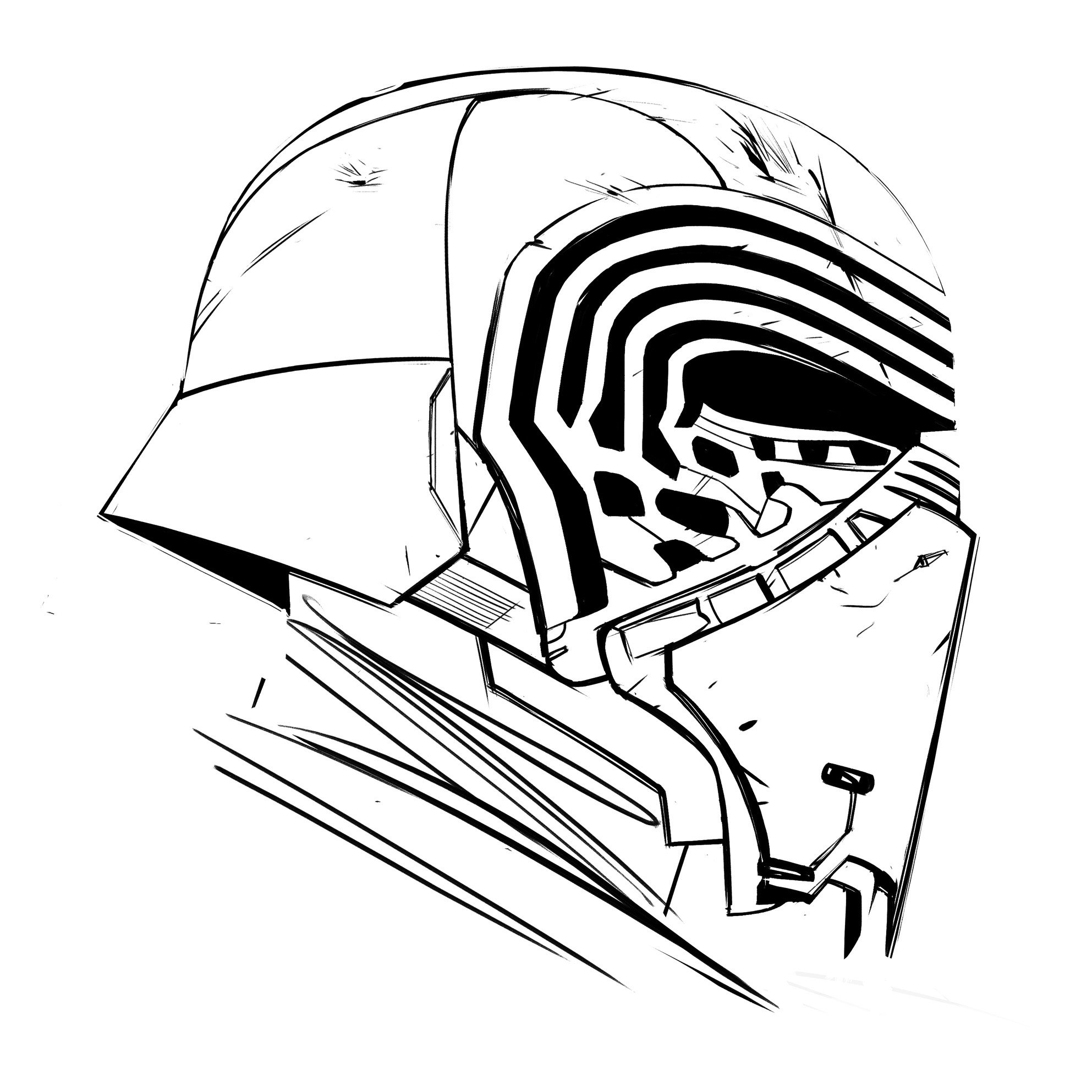 Detail Star Wars Helm Zeichnen Nomer 19