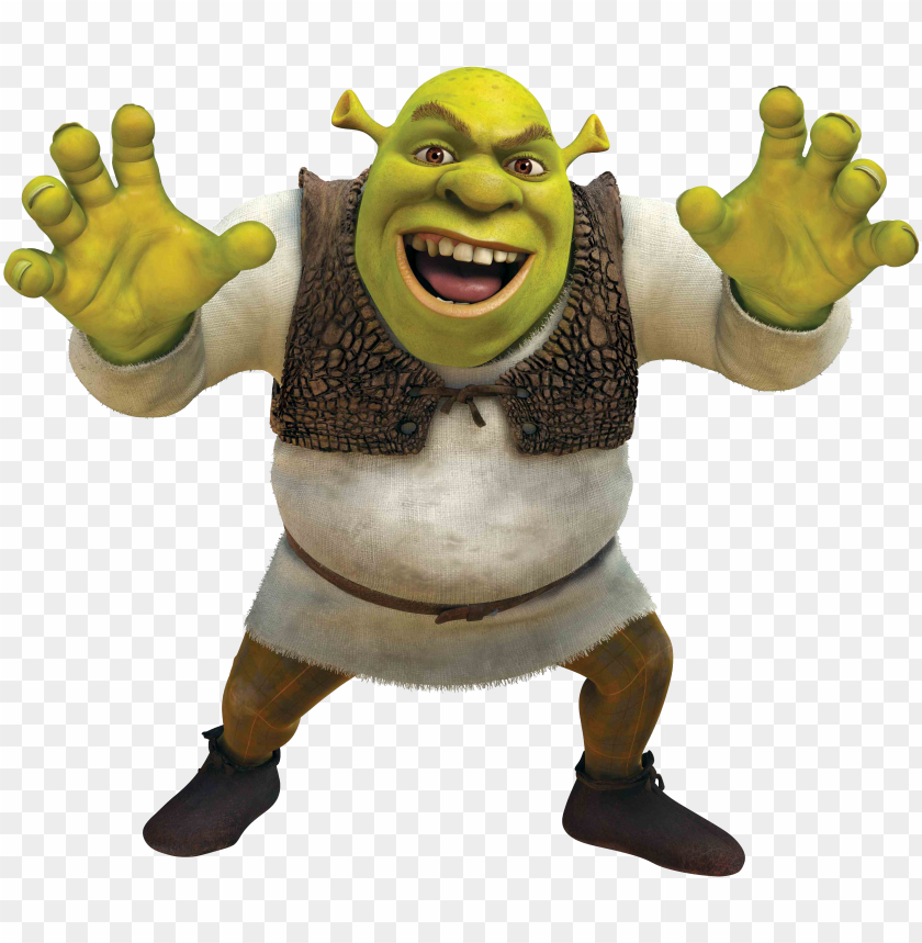 Detail Transparent Shrek Nomer 2