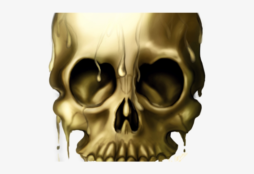 Detail Transparent Skeleton Head Nomer 50
